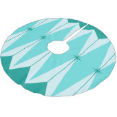 Geometrische diamanten en sterrenbomen kerstboom rok (Gekanteld)