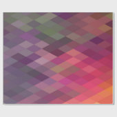 Geometrische diamanten - Gift Wrap Cadeaupapier (Vlak)