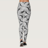geometrische draaiende leggings (Achterkant)