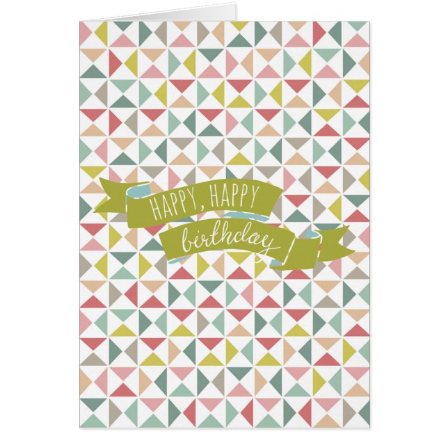 Geometrische driehoeken (Voorkant)