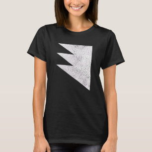 Geometrische driehoeken Bekledingsvormen Meeteleme T-shirt