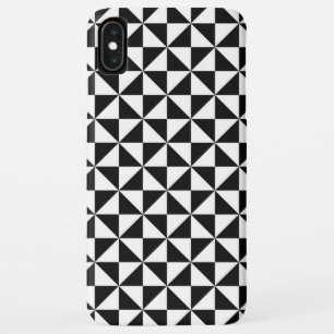 geometrische driehoeken telefoonbehuizing iPhone XS max hoesje