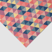 Geometrische driehoeken tissuepapier (Detail)