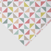 Geometrische driehoeken tissuepapier (Detail)