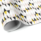 Geometrische driehoekspatroon splitsen cadeaupapier (Rol Hoek)