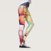 Geometrische druppels leggings (Rechts)
