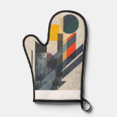 geometrische Elegance kleuren Ovenwant (Voorkant)