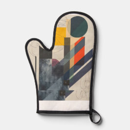 geometrische Elegance kleuren Ovenwant