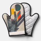 geometrische Elegance kleuren Ovenwant (Voorkant / Achterkant)