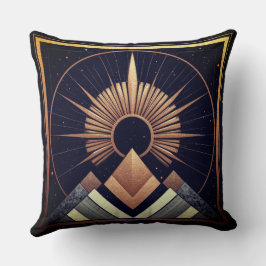 Geometrische elegantie katoen kussen