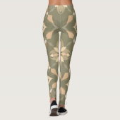 Geometrische elegantie Leggings (Achterkant)