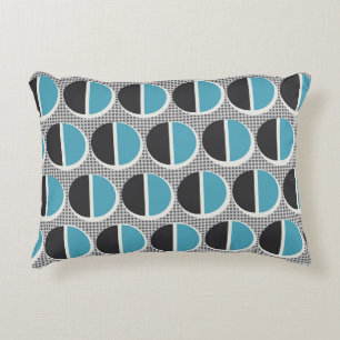 Geometrische elegantie:  patroonontwerp. accent kussen