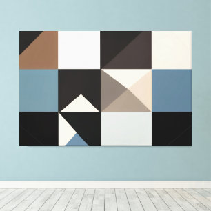 Geometrische Essentie Canvas Afdruk