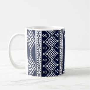 Geometrische etnische oosterse naadloze patroontra koffiemok