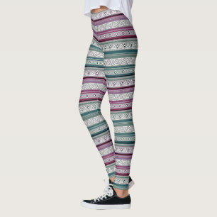 geometrische etnische stam patroon van Amerikaanse Leggings