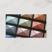 Geometrische Eyeshadow Makeup Visitekaartje (Achterkant)