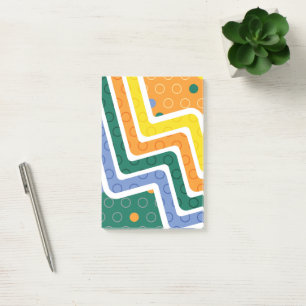 Geometrische figuren 3 post-it® notes