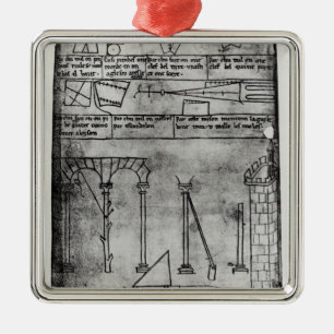 Geometrische figuren voor de constructie metalen ornament