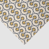 Geometrische Floral Pattern Tissuepapier (Detail)
