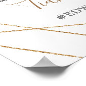 Geometrische Flower Weduwfoto Lijst Props Poster (Hoek)