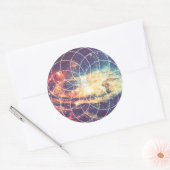 Geometrische Galaxy #1 Sticker (Envelop)