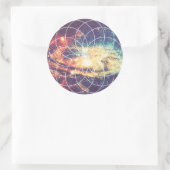 Geometrische Galaxy #1 Sticker (Tas)