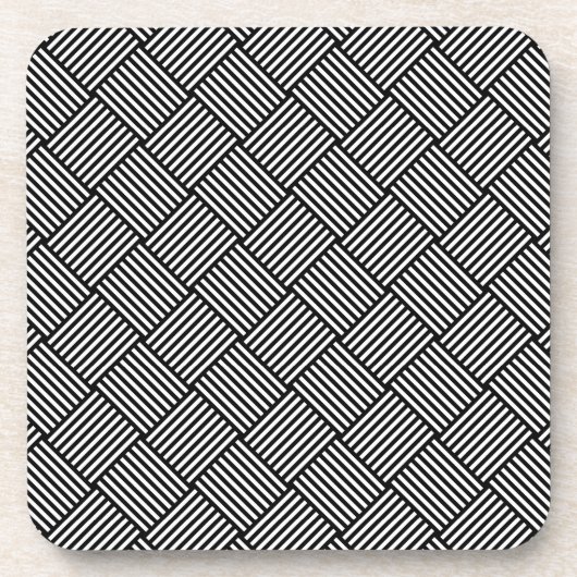 Geometrische gecontroleerde textuur onderzetter (Voorkant)