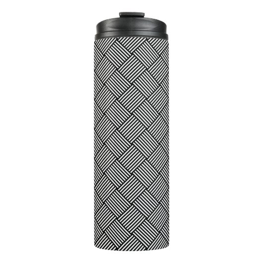 Geometrische gecontroleerde textuur thermosbeker (Voorkant)