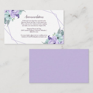 Geometrische gegevens van de Waterverf van de lave Informatiekaartje