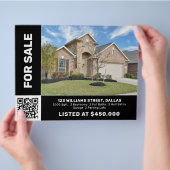 Geometrische gesplitste professionele zakenvlieger flyer (Hand)