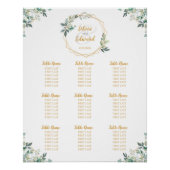 Geometrische Gold Leaf Wedding-zitgrafiek Perfect Poster (Voorkant)
