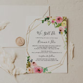 Geometrische Gold Tropical we doen nog steeds met Kaart