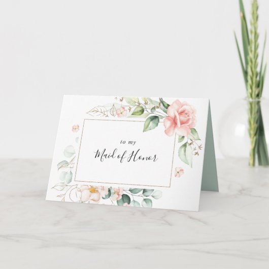 Geometrische goudolievlek Bridal Partij Hartelijk  Bedankkaart (Voorkant)