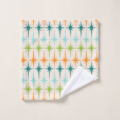 Geometrische handdoekset Bad Handdoek (Wasdoekje)