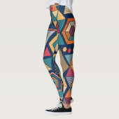 Geometrische harmonie leggings (Links)