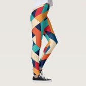 Geometrische harmonie leggings (Rechts)