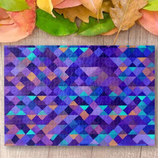 Geometrische harmonie moderne abstracte puzzel