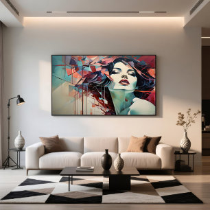 Geometrische Harmonie Poster