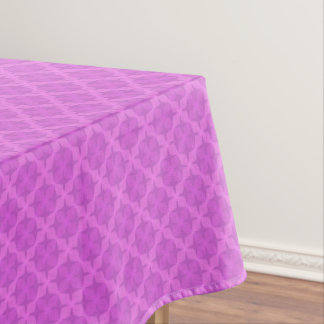 Geometrische heldere lila art deco tafelkleed