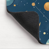 Geometrische hemelmousepad muismat (Hoek)