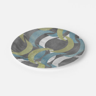 Geometrische herhaling I Papieren Bordje