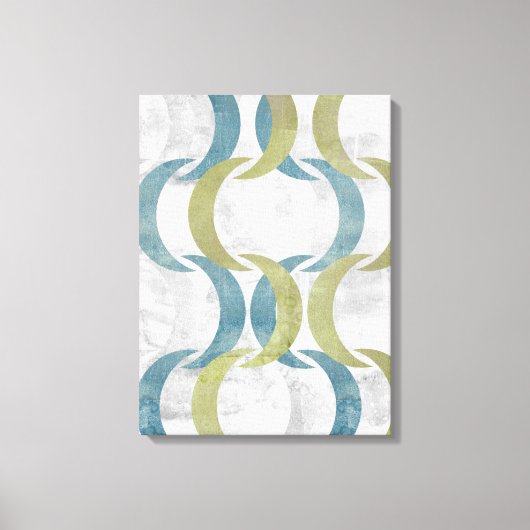 Geometrische herhaling III Canvas Afdruk (Voorkant)