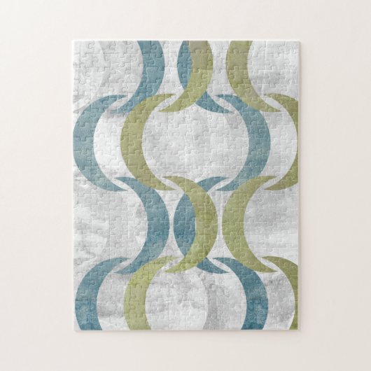 Geometrische herhaling III Legpuzzel (Verticaal)