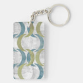 Geometrische herhaling III Sleutelhanger (achterkant)