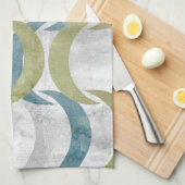 Geometrische herhaling III Theedoek (Quarter Fold)