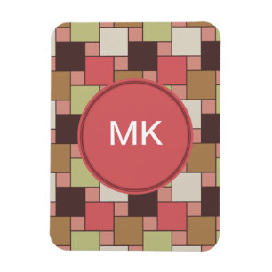 Geometrische het Kabinet van het kruid Magneet