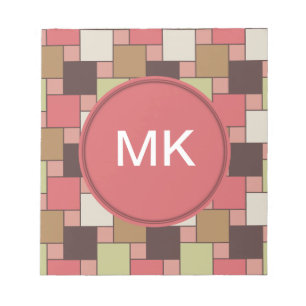 Geometrische het Kabinet van het kruid Notitieblok