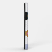 geometrische hexagonbloemen in het Lila Case-Mate iPhone Case (Achterkant/rechts)