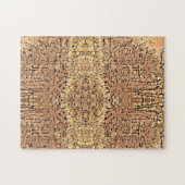 Geometrische houtkunst legpuzzel (Horizontaal)