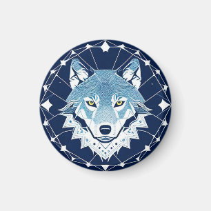 Geometrische illustratie van een wolf magneet